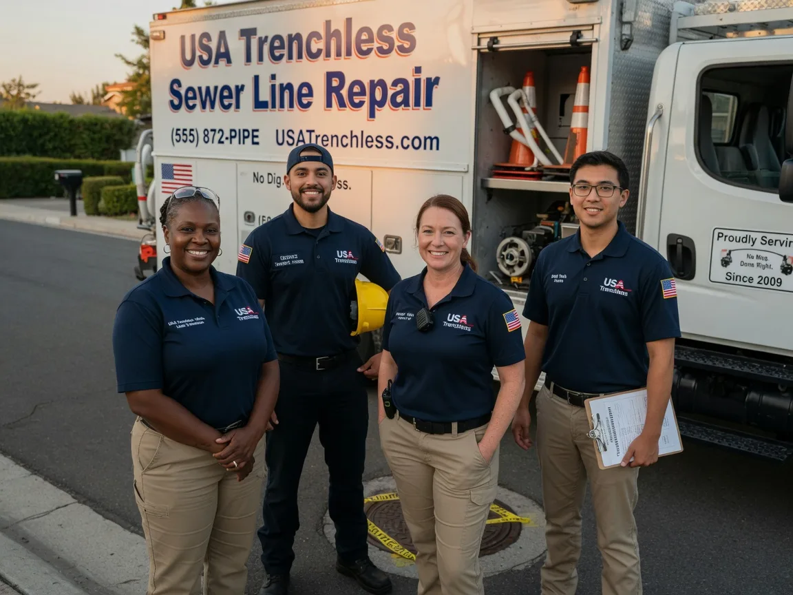 Sewer Line Repair company in Brook Park, MN
